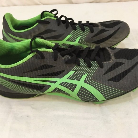 MEN\'S SZ9 ASICS SYNTHETIC LEATHER ATHLETIC 9 TRACK FIELD SPIKED CLEATS NM 01057 main image 8